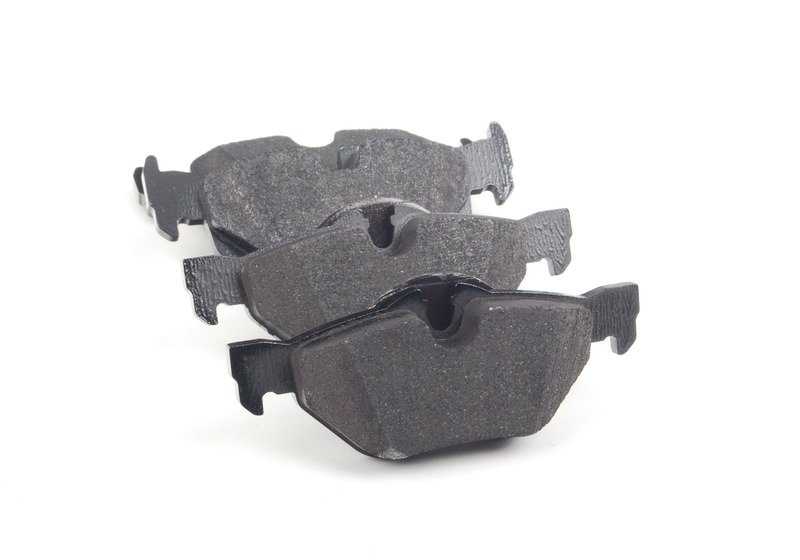 Juego de pastillas de freno con sensor OEM 34212288891 para BMW E81, E82, E87, E88, E90, E91, E92, E93. Original BMW.
