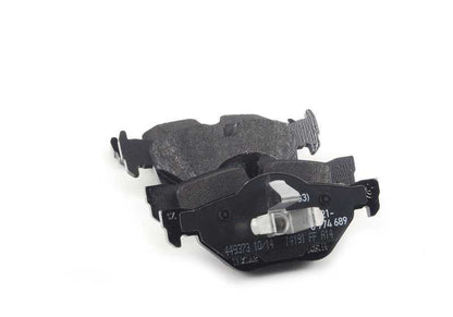 Juego de pastillas de freno con sensor OEM 34212288891 para BMW E81, E82, E87, E88, E90, E91, E92, E93. Original BMW.
