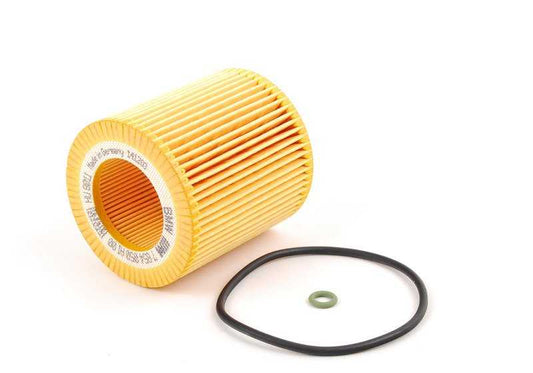 Filtro de aceite OEM 11427854445 para BMW F87, F80, F82, F83. Compatible con M2, M2 Competition, M2 CS, M3, M4. Original BMW.