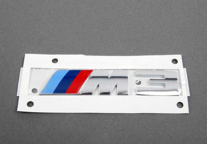 Emblema M3 trasero OEM 51148055336 para BMW F80. Original BMW.