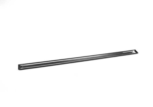 Moldura cromada exterior delantera derecha OEM 51218150090 para BMW Serie 7 E38. Original BMW.