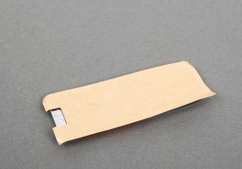 Emblema trasero adhesivo OEM 51141971923 para BMW E24. Original BMW.
