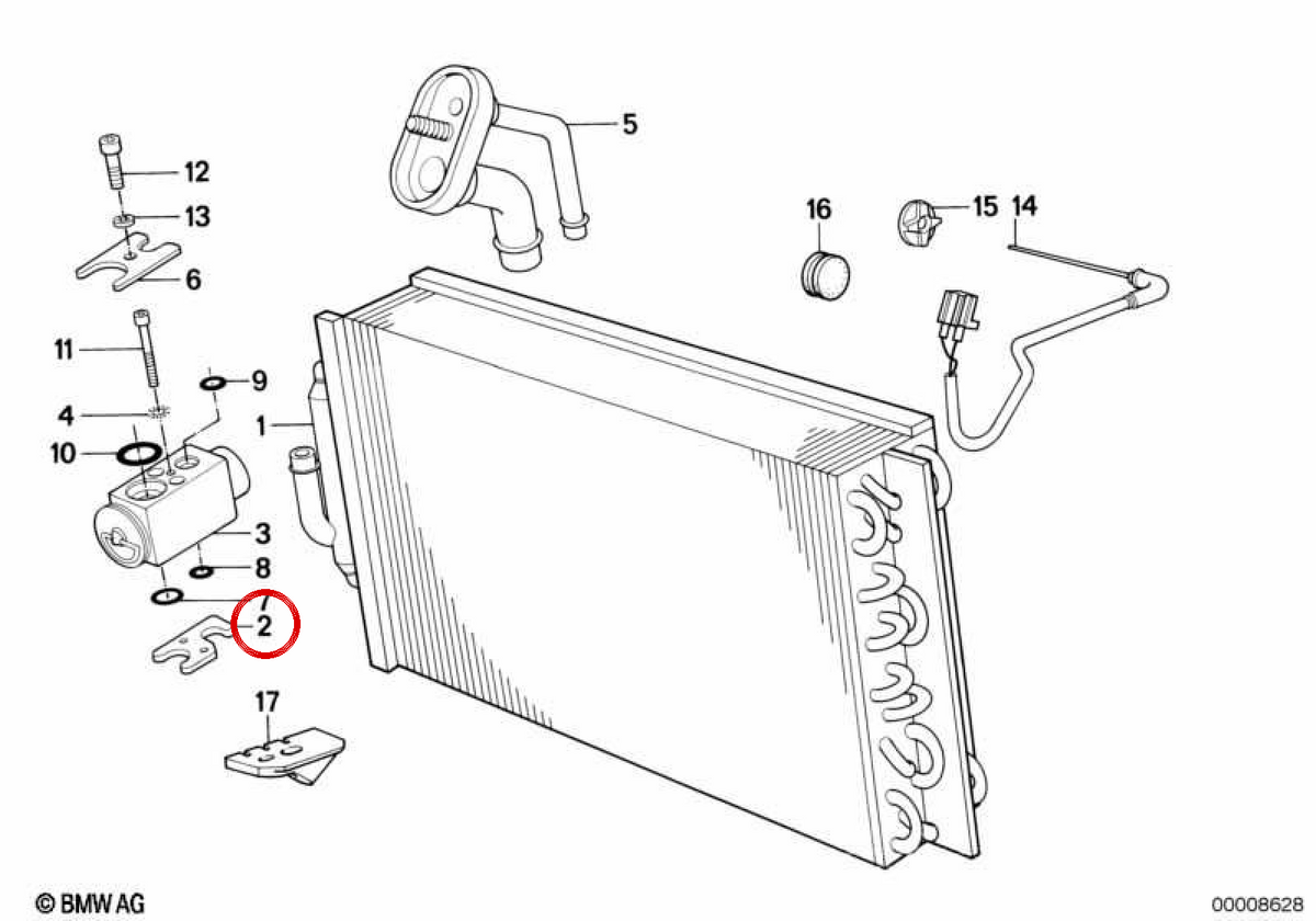 Resistor de aquecimento OEM 64111380572 para BMW E46, E34, E24, E32, E38, E65, E66, E31, E83. BMW genuíno.