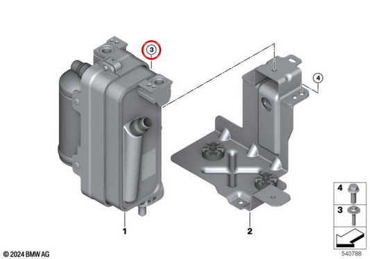 Parafuso sextavado OEM 64115A7A779 para MINI Cooper J01, JCW J01, Aceman J05… e muito mais. MINI originais.
