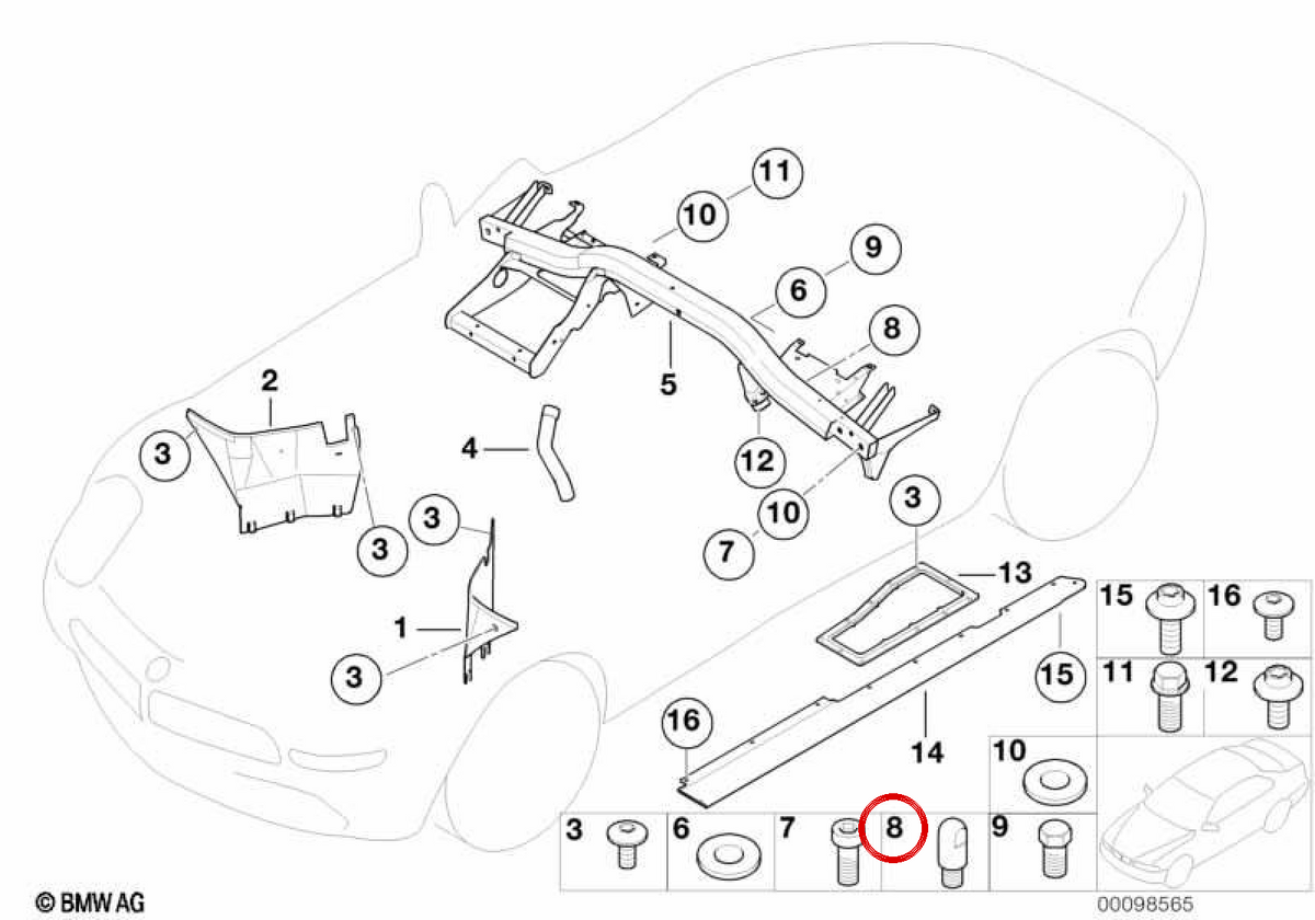 Résistance variable Chauffage OEM 64128390704 pour BMW E34, E32, E52. BMW d'origine.