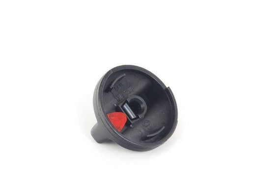 Pomo de control calefacción OEM 64111375508 para BMW E30 y Z1. Compatible con modelos 316i, 316, entre otros, con cambio manual o automático. Original BMW.