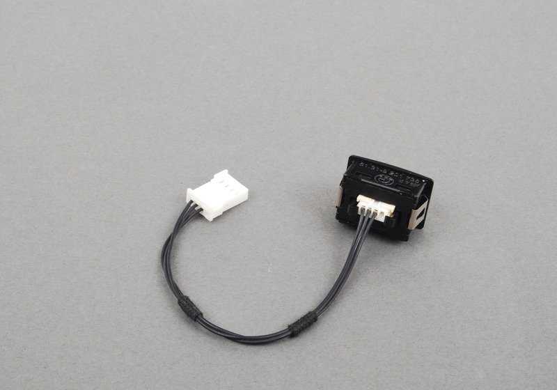 Botón calefacción volante OEM 61319201736 para BMW F20, F21, F22, F23, F30, F31, F34, F80, F32, F33, F36, F82, F83, F25, F26. Original BMW.