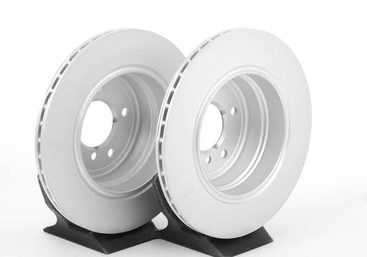 Vented Rear Brake Disc OEM 34216864053 for BMW 5 Series E60, E60 LCI, E61, E61 LCI. Genuine BMW.