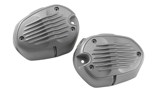 Cabeça do cilindro do estilo retro "2V" OEM 77128394395 para BMW Motorrad R Ninenet (RK21, RK22, RK23, RK32, RK33). Look clássico no alumínio de Nürburgsilber. BMW Motorrad original.