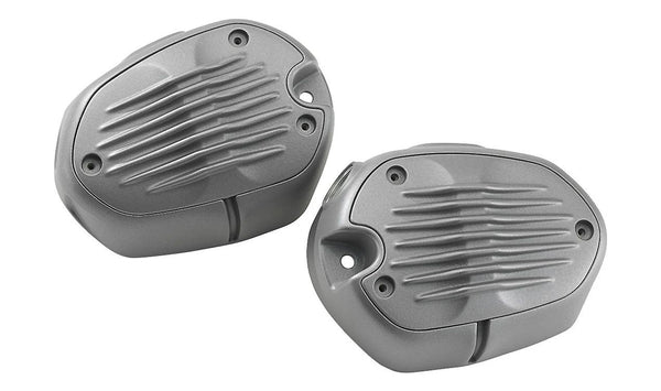 Tapa de culata estilo retro "2V" OEM 77128394395 para BMW Motorrad R nineT (RK21, RK22, RK23, RK32, RK33). Look clásico en aluminio Nürburgsilber. Original BMW Motorrad.