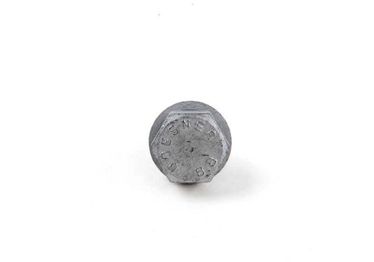 Tornillo hexagonal con arandela OEM 07119906018 para BMW E81, E82, E87, E88, F20, F21, F22, F23, F87, E36, E46, E90, E91, E92, E93, F30, F31, F34, F80, F32, F33, F36, F83, F10, F90, G30, F06, E38, E84, E53, Z3, E89. Original BMW.