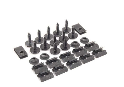 Juego de piezas adosadas spoiler trasero OEM 51112311960 para MINI R50, R53, Cabrio R52. Original MINI.