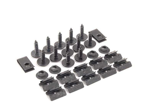 Juego de piezas adosadas spoiler trasero OEM 51112311960 para MINI R50, R53, Cabrio R52. Original MINI.