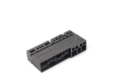 Plug Housing per BMW Series 1 E81, E82, E87, E88, Serie 3 E90, E91, E92, E93, X1 E84 (OEM 61136925556). BMW originale