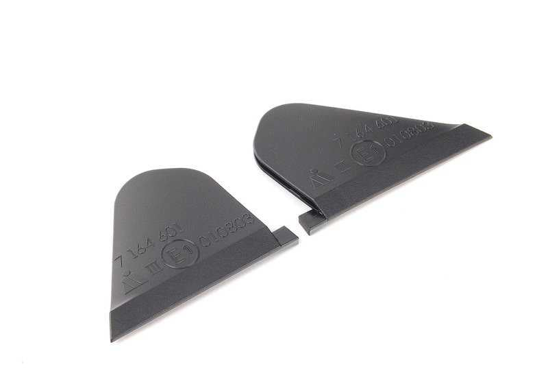 Carcasa base para retrovisor OEM 51167188199 para BMW E81, E82, E88. Original BMW.