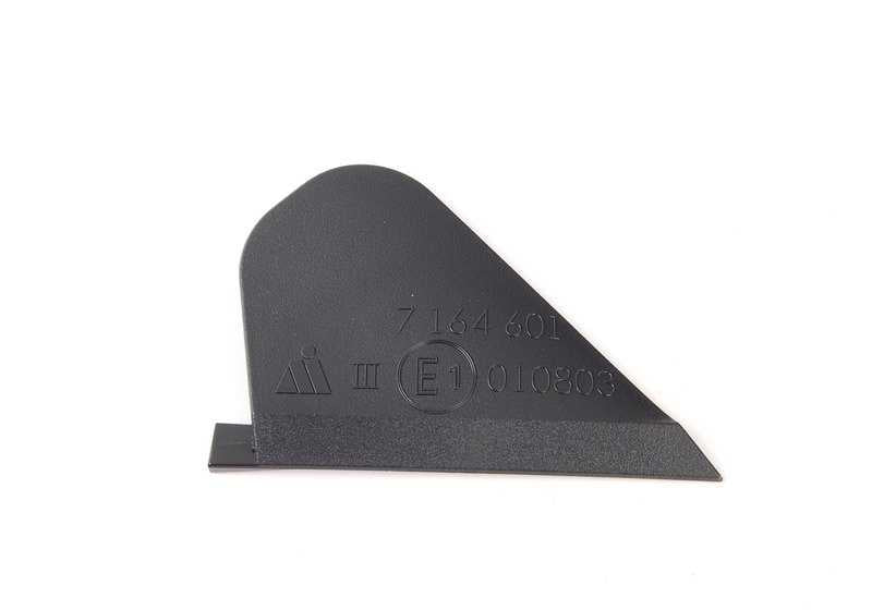 Carcasa base para retrovisor OEM 51167188199 para BMW E81, E82, E88. Original BMW.