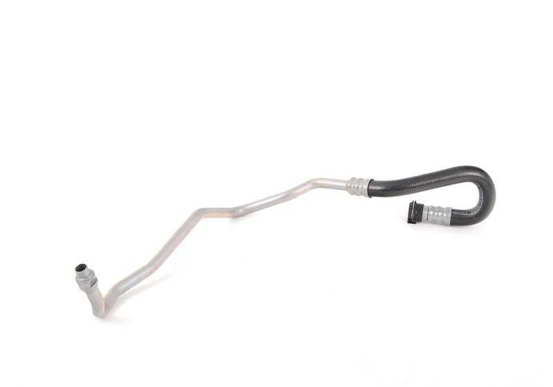 OM 17227639644 Tubo di ritorno del radiatore dell'olio per BMW F22, F30, F32, F87, M235I Racing. Compatibile con modelli con motore N55. BMW originale.