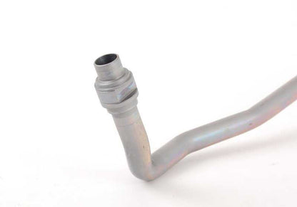 OM 17227639644 Tubo di ritorno del radiatore dell'olio per BMW F22, F30, F32, F87, M235I Racing. Compatibile con modelli con motore N55. BMW originale.