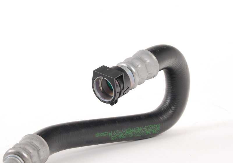 OM 17227639644 Tubo di ritorno del radiatore dell'olio per BMW F22, F30, F32, F87, M235I Racing. Compatibile con modelli con motore N55. BMW originale.