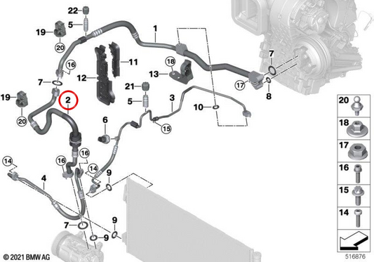 OEM 64505A7F4F3 Compresseur Aspirant BMW et mini original.