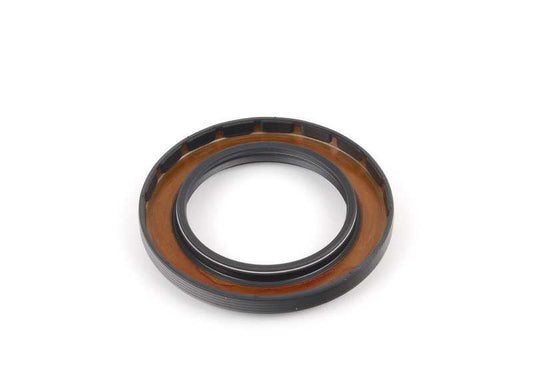 Retén OEM 27107539265 para BMW X3 E83, X5 E53/E70, X6 E71/E72. Pieza original para juntas de transmisión. Compatible con modelos con caja transfer ATC 400/500/700. Original BMW.