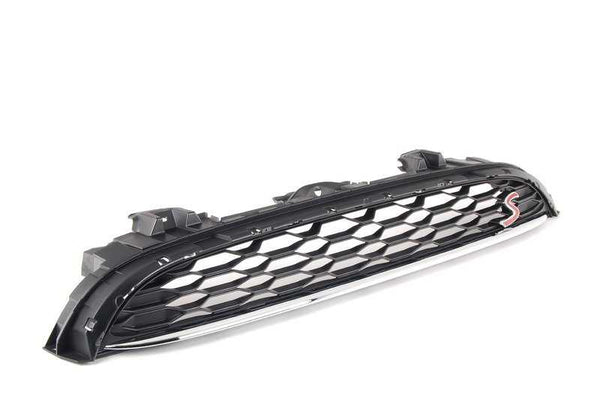 Rejilla decorativa del capó OEM 51137335528 para MINI F55, F56, F57 (Cooper S). Pieza original MINI.