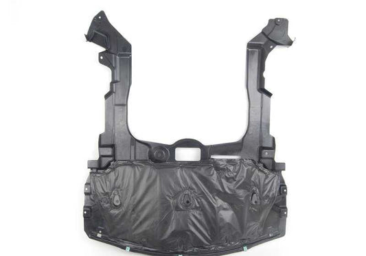Cubierta de motor inferior OEM 51757117371 para BMW E90, E90N, E91, E91N, E92, E92N. Protege el motor de suciedad y golpes. Original BMW.