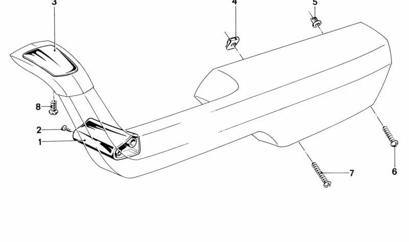 Vite di Avelnado per BMW E21, E12, E24, E23 (OEM 07119902243). BMW originale