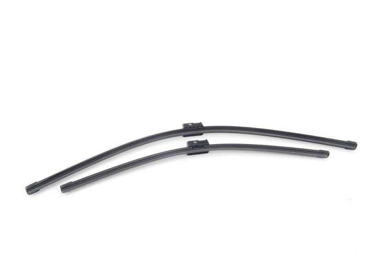 Juego de limpiaparabrisas delanteros OEM 61612458017 para BMW X3 F25 {sDrive18d, sDrive20i, xDrive20d} (todos los modelos y motorizaciones indicados). Original BMW.