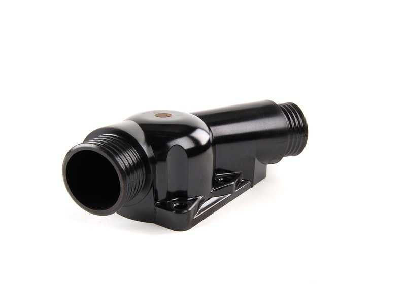Brida de conexión OEM 11531722531 para BMW E36, E34, Z3. Pieza del sistema de refrigeración (bomba de agua/termostato). Original BMW.