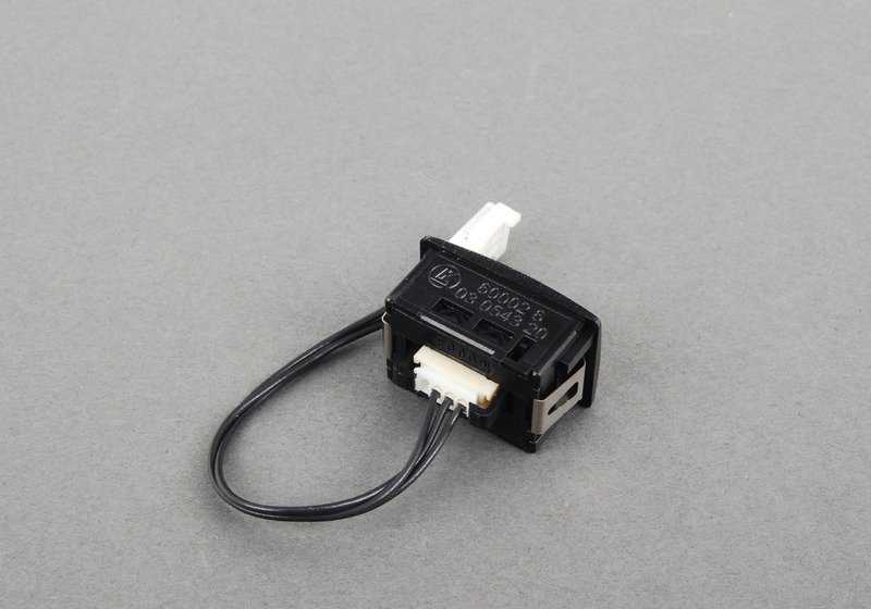 Botón calefacción del volante OEM 61319143639 para BMW E81, E82, E87, E88, E90, E91, E92, E93, E84, E89. Original BMW.