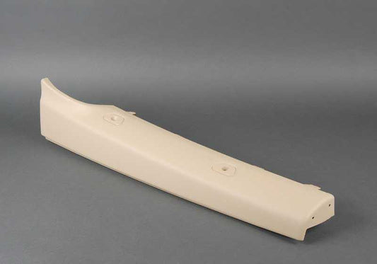 Revestimiento antepecho derecho OEM 51439150930 para BMW Serie 3 E93, E93 LCI, color CREAMBEIGE. Original BMW.