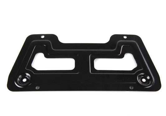 Soporte de matrícula OEM 51181908062 para BMW E30, E32, E34. Original BMW.
