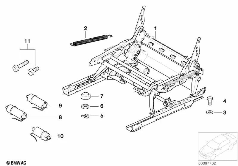 Federscheibe for BMW 3 Series E21, E30, E36, E46, 5 Series E12, E28, E34, E39, 6 Series E24, E63, E63N, 7 Series E23, E32, E38, 8 Series E31, X3 E83, E83N, X5 E53, Z4 E85, E86, Z8 E52 (OEM 0711 9904463). Original BMW.