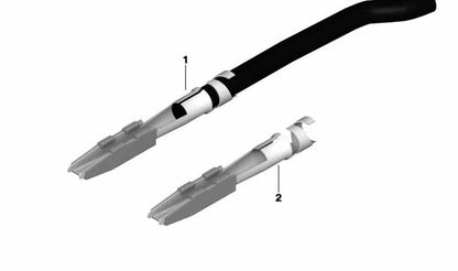 Flat Spring Contact for BMW 1 Series F20, F21, F52, 2 Series F22, F23, F45, F46, F87, 3 Series F30, F31, F34, F35, G20, G21, G80, 4 Series F32, F33, 5 Series F07, F10, F11, F18, F90, G30, G31, G38, 6 Series F06, F12, F13, G32, 7 Series F01, F02, F04, G11,