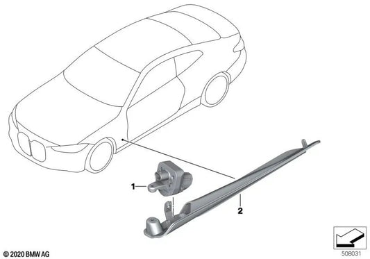 Supporto del modulo di luce destra per BMW G26 (OEM 63175A09228). BMW originale