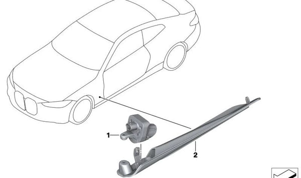 Módulo de luz izquierda OEM 63175A09225 para BMW G22 4er (420d, 420i y xDrive). Compatible con modelos fabricados entre 2020 y 2024. Original BMW.