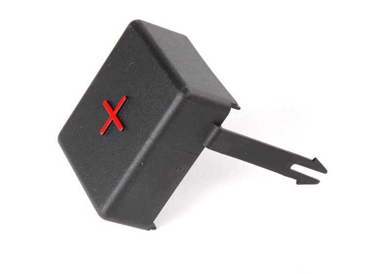 OEM 12421718209 PLIGE DE COUPE DE COUVERTURE POUR LA SÉRIE BMW 5 E34. BMW d'origine.