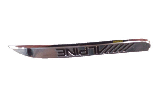 Emblema “Alpine” altavoces OEM 65132230426 para BMW F20, F21, F22, F23. Set de 2 piezas para rejillas altavoces. Original BMW.