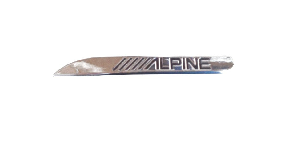 Alto -falantes do emblema “Alpine” OEM 65132230426 para BMW F20, F21, F22, F23. 2 peças definidas para alto -falantes. BMW original.