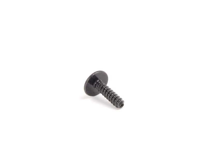 Tornillo para chapa con brida para BMW X4 F26, X5 E70, F15, F85, X6 E71, F16, Z4 E85, E86, MINI R55, R56, R57 (OEM 07147136006). Original BMW