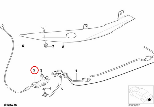 OEM -Audioverstärker 65208377327 für BMW E52. Original BMW.