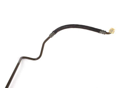 Tubo de retorno del radiador de aceite OEM 17221177271 para BMW E24 628CSi y 635CSi (modelos Automático). Original BMW.