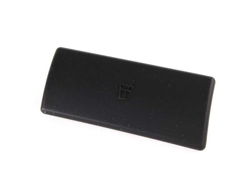 Tapa izquierda portavasos OEM 51457056651 para BMW Z4 {E85, E86} todos los modelos compatibles. Original BMW.