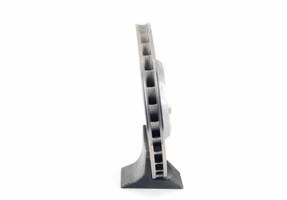 Disco de freno ventilado y perforado izquierdo OEM 34112284101 para BMW F10, F06, F12, F13. Original BMW.