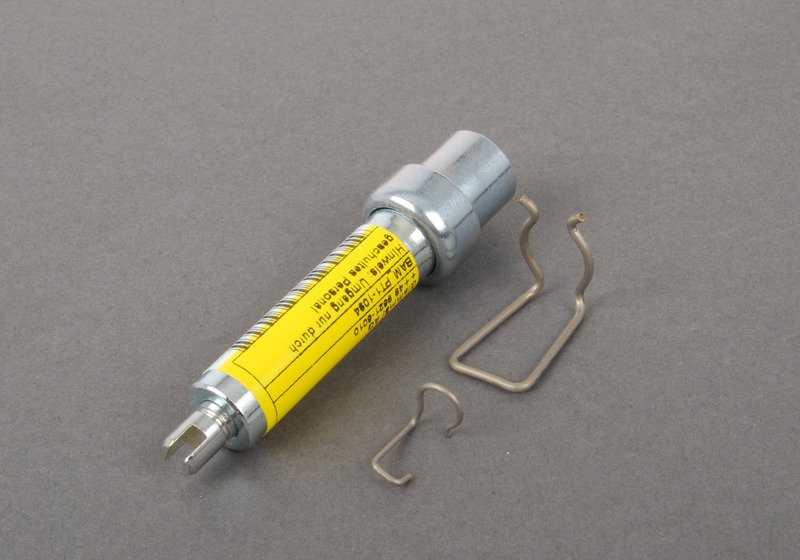 Amortiguador de respaldo OEM 52107068057 para BMW E60, E61, E65, E66, E70, E71. Original BMW.