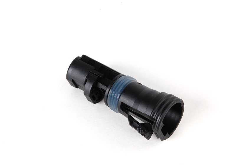 Black Electric Connector 2 Poles OEM 61131393742 for BMW E53 (x5 3.0d, 3.0i) models between 2001 and 2006. Original BMW piece.