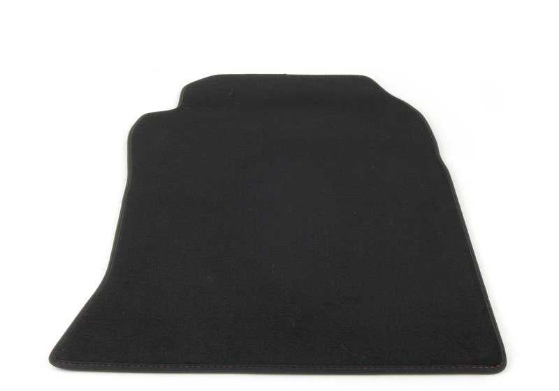 Juego de alfombrillas de velours Panther Black OEM 51479126109 para MINI Cabrio R52 (11/2002 - 07/2008). Original MINI.