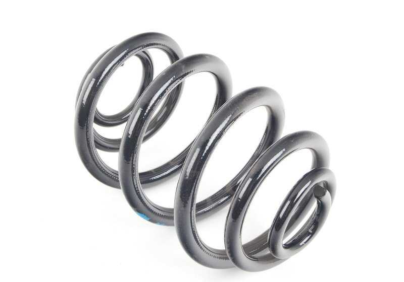 OEM rear spring 33536761925 for BMW E81, E87, E88, E90, E91, E92, E93, E84 (X1), E89 (Z4). Original BMW piece.