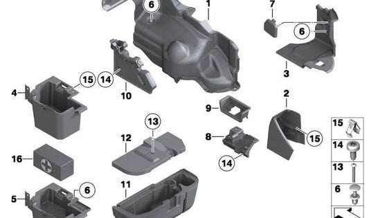 Right trunk liner for BMW Z4 E89 (OEM 51479128474). Original BMW